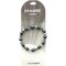 Earth's Jewels Semi-Precious Natural Hematite Black Stretch Bracelet #72